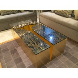 Tiger Eye Center Table