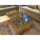Tiger Eye Center Table