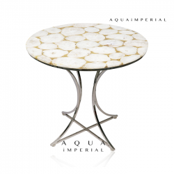 SS Curved Base Corner Table Top