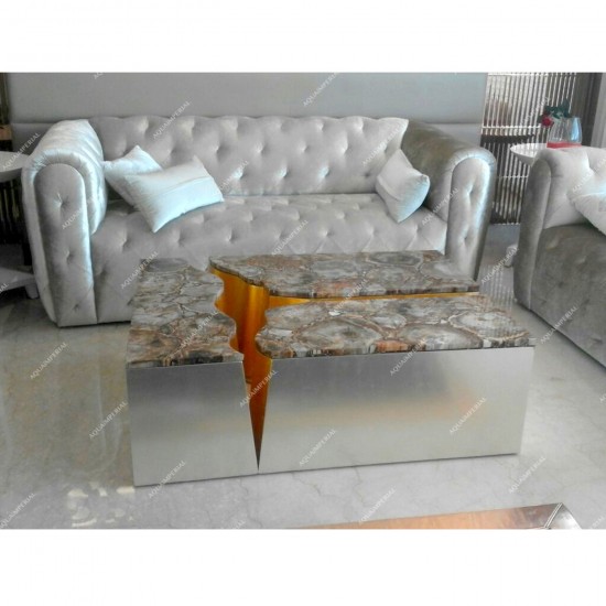 Tiger Eye Center Table Tiger Eye Center Table