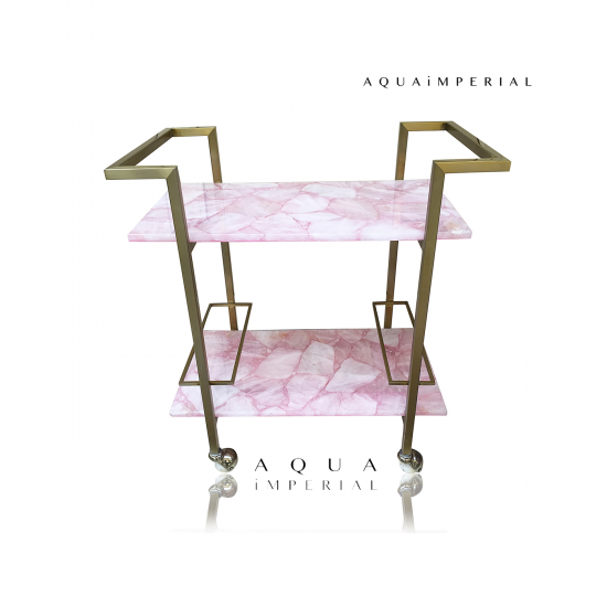 Rose Quartz Nesting Top Trolly Rose Quartz Nesting Top Trolly