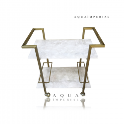 White Nesting Top Trolly
