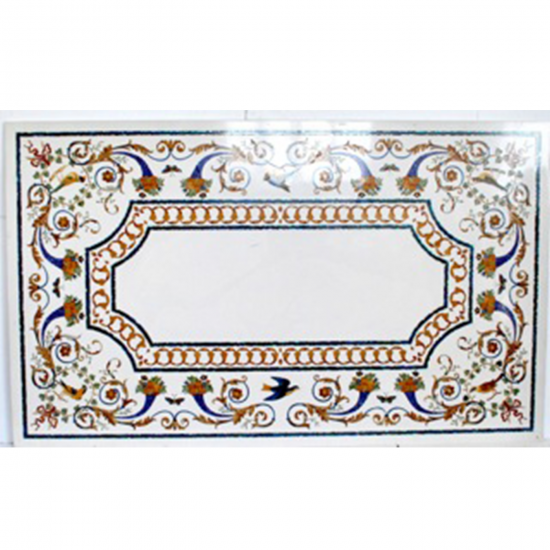 Cherrywood Pietra Dura Table Top Cherrywood Pietra Dura Table Top