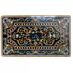 Dolphins Design Pietra Dura Table Top