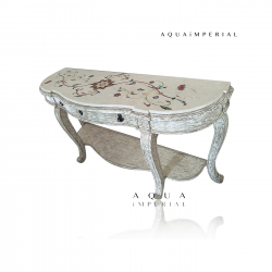 Floral Design Pietra Dura Console