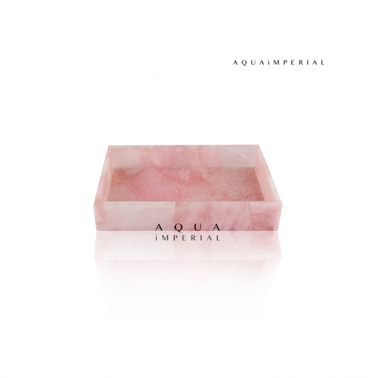 Rose Quartz Bathroom Set Of 5 Rose Quartz Bathroom Set Of 5