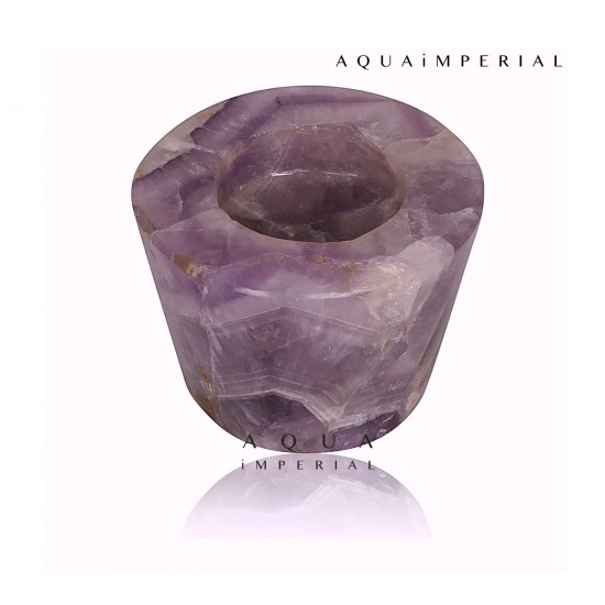 African Amethyst Cylindrical T-Light African Amethyst Cylindrical T-Light