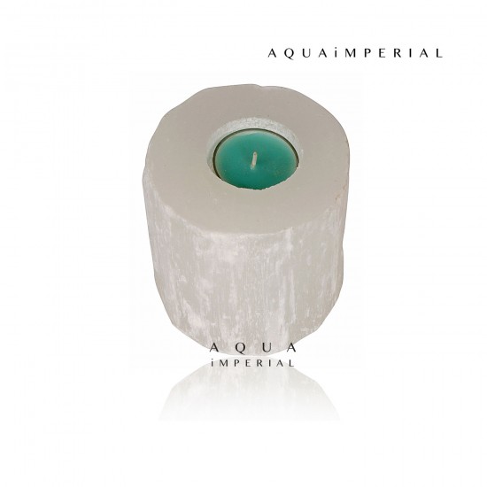 Selenite Cylindrical T-Light Selenite Cylindrical T-Light