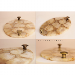 Wild Agate Oval Decorative Tray