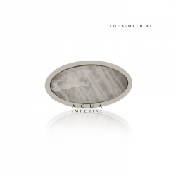 Classic Quartz Door Handle Oval