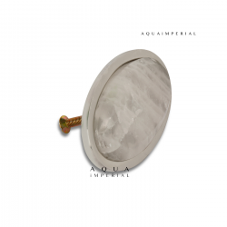 Classic Quartz Door Handle Oval
