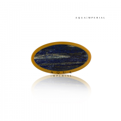 Lapis Lazuli Oval Door Handle