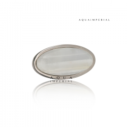 Selenite Oval Door Handle
