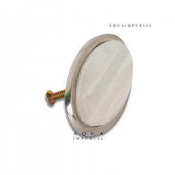 Selenite Oval Door Handle