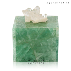 GREEN FLUORITE JEWEL BOX
