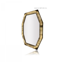 Natural Crystal Back Lit Mirror