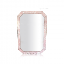 Rose Quartz Wall Mirror