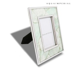 Amazonite Photo Frame With SS 