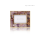 Amethyst Photo Frame with brass inlay Amethyst Photo Frame with brass inlay