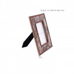 Amethyst Photo Frame with Bronze 