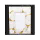 White Agate Golden Glitter Photo Frame White Agate Golden Glitter Photo Frame