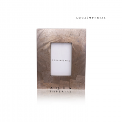 Golden Pyrite Photo Frame
