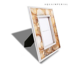 Wild Agate Photo Frame With SS