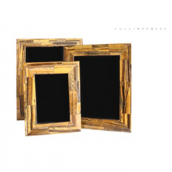Tiger Eye Photo Frame Set Of 3 pcs