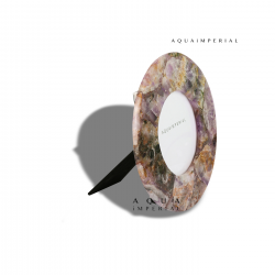 Amethyst Round Photo Frame