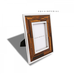 Tiger Eye Photo Frame With SS