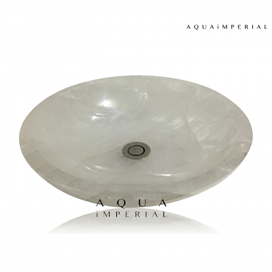 Rock Crystal Solid Wash Basin Rock Crystal Solid Wash Basin