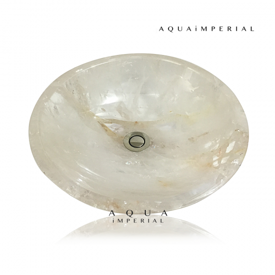 Rock Crystal Solid Wash Basin Rock Crystal Solid Wash Basin