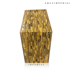 Tiger Eye Corner Table Top